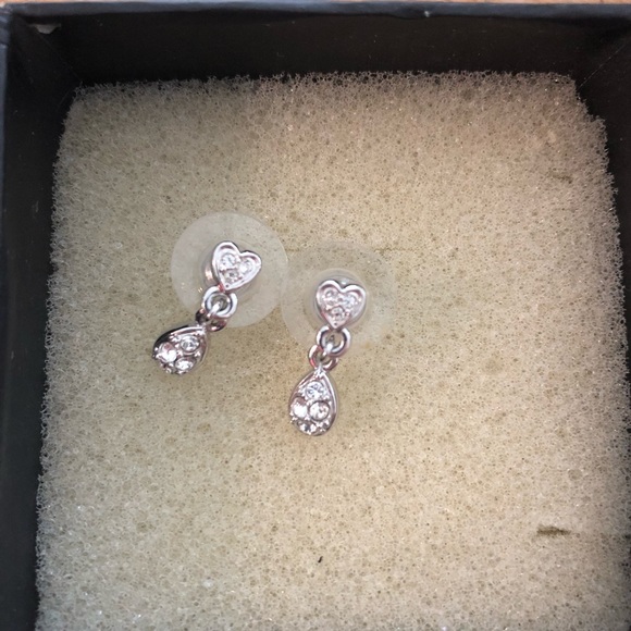 Swarovski crystal drop earrings - Picture 2 of 2
